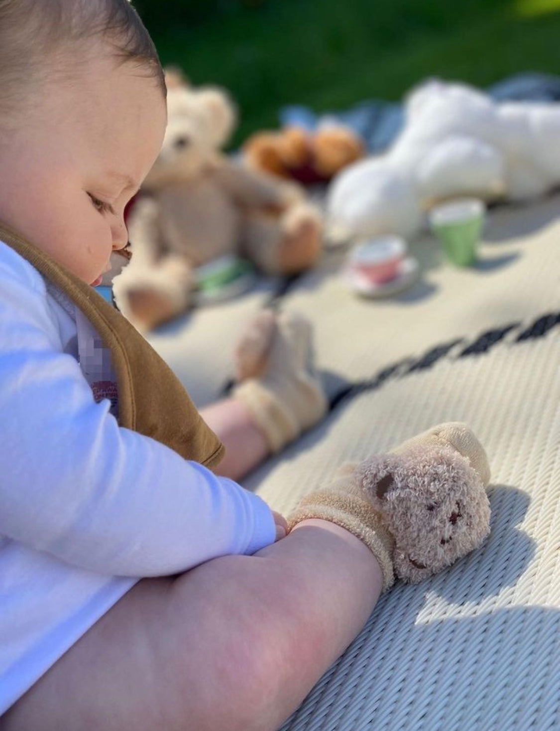 Teddy Bear Anti-slip Baby Socks