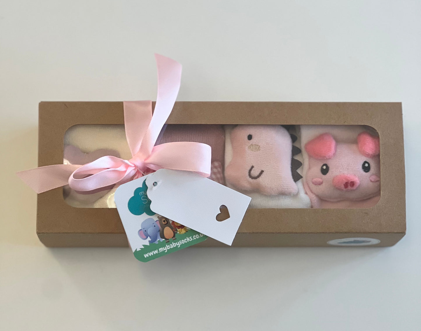 Baby Gift Box - The Pink Sock Collection