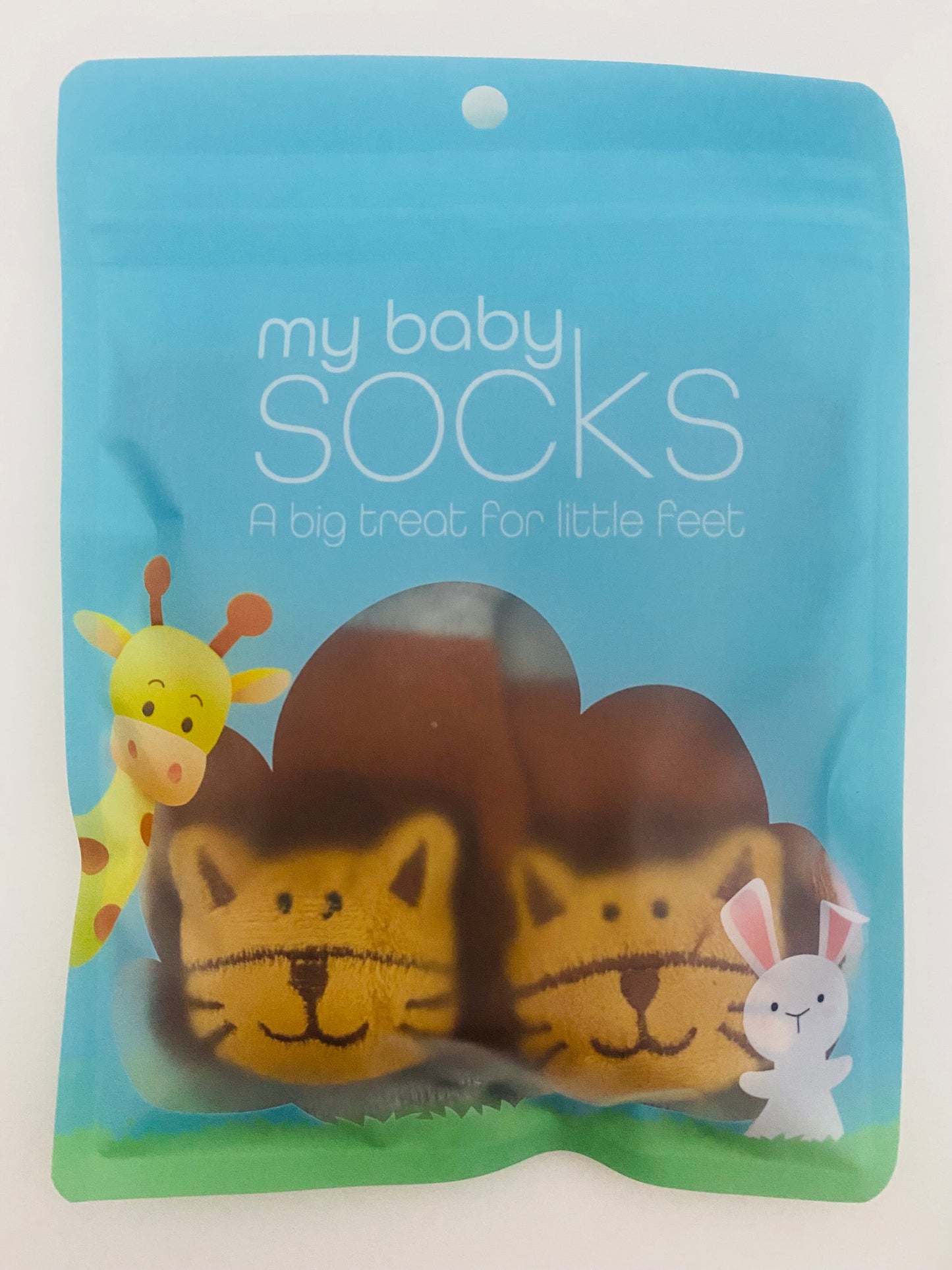 Lion Baby Rattle Socks