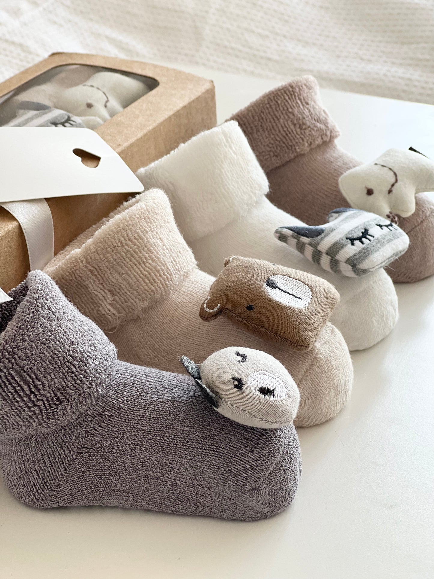 Baby Gift Box - The Cute Sock Collection