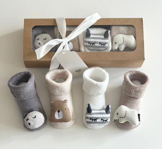 Baby Gift Box - The Cute Sock Collection
