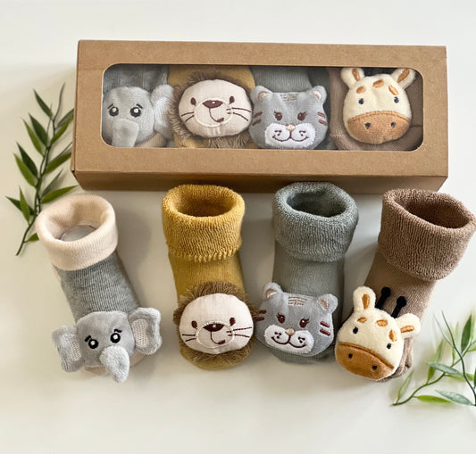 Baby animal hot sale socks