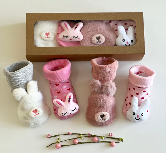 Baby Gift Box - The Bunny Sock Collection
