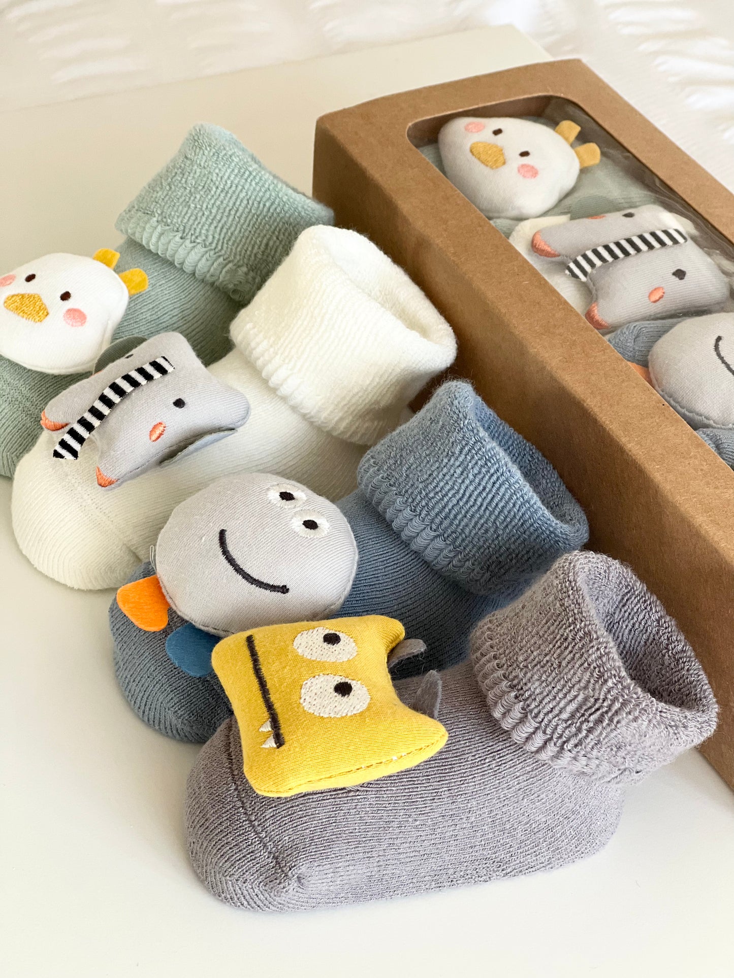 Baby Gift Box - The Fun Sock Collection