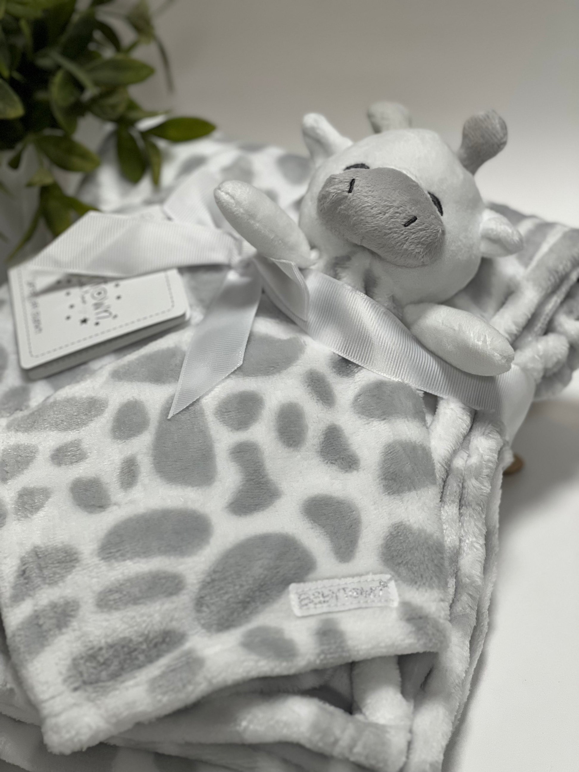 Baby Wrap with Giraffe Comforter mybabysocks