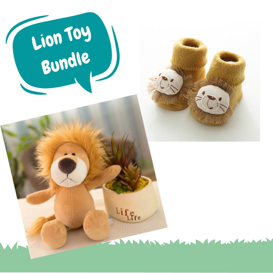 Jungle Lion Toy Bundle