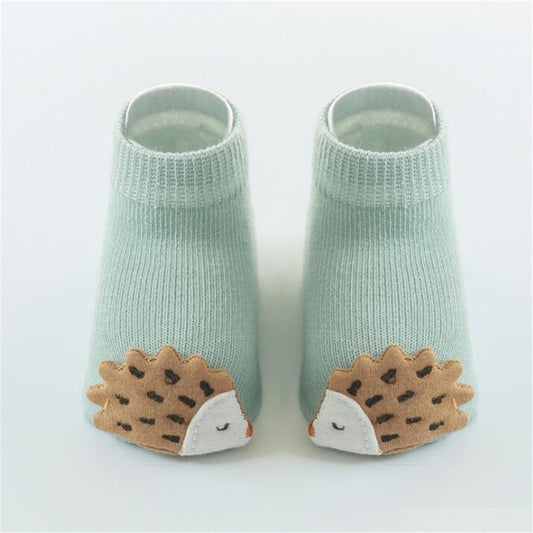 Hedgehog Cotton Baby Socks